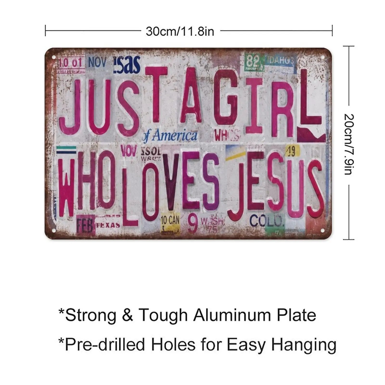 Christian Wall Art: Rustic Farmhouse Sign Celebrating Faith and Devotion