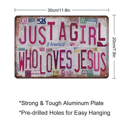 Christian Wall Art: Rustic Farmhouse Sign Celebrating Faith and Devotion