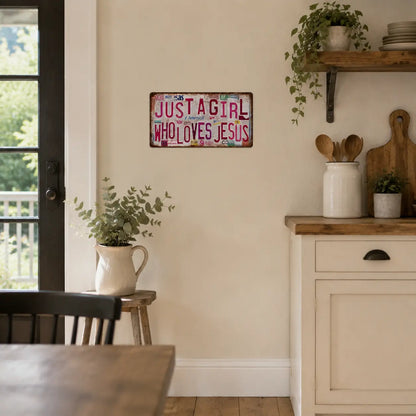 Christian Wall Art: Rustic Farmhouse Sign Celebrating Faith and Devotion